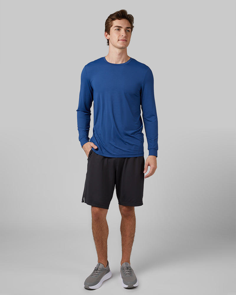MEN'S AIR MESH LONG SLEEVE T-SHIRT