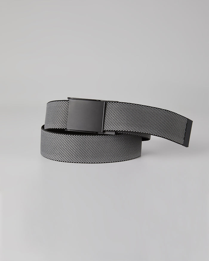 32 Degrees Grey/Black _ Men's Reversible stretch Belt {bottom}{right}
