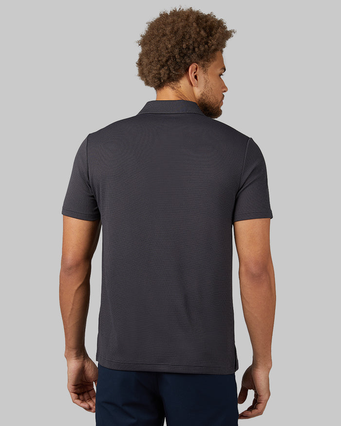 32 Degrees Stingray _ Men's Golf Polo {model: Beau is 6'2", wearing size M}{bottom}{right} {bottom}{right}