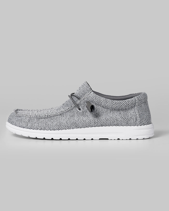 32 Degrees Grey Heather _ Men's Canvas slip-On shoes {bottom}{right}