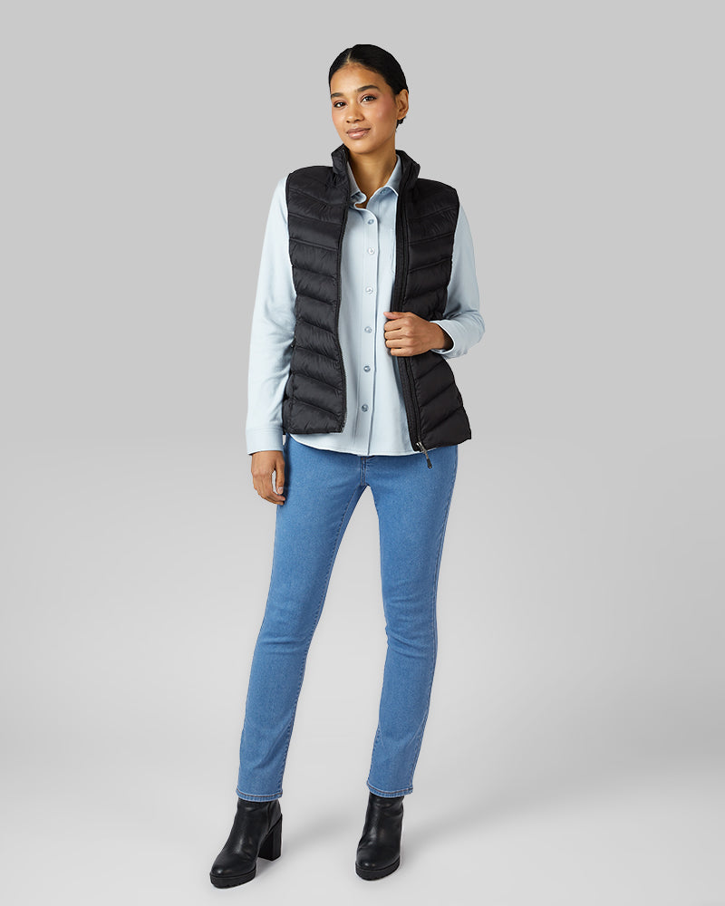 Women's Lightweight Poly-Fill Packable Vest