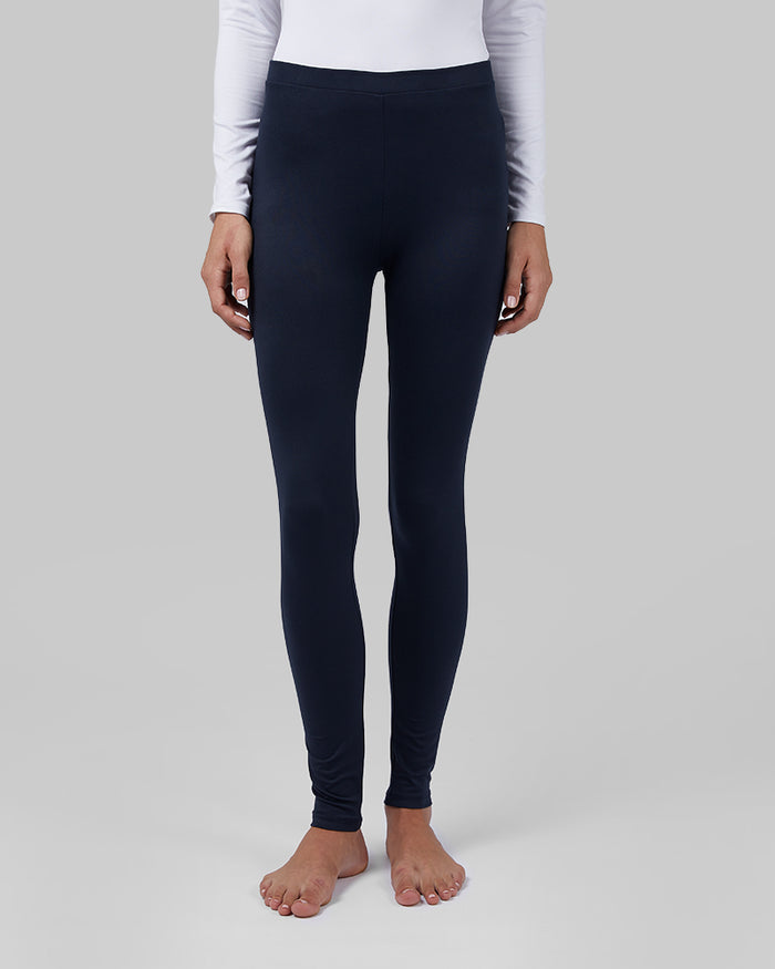 32 Degrees Stormy Night _ Women's Lightweight Baselayer Legging {model: Katie is 5'10" and size 4 wearing size S}{bottom}{right} {bottom}{right}