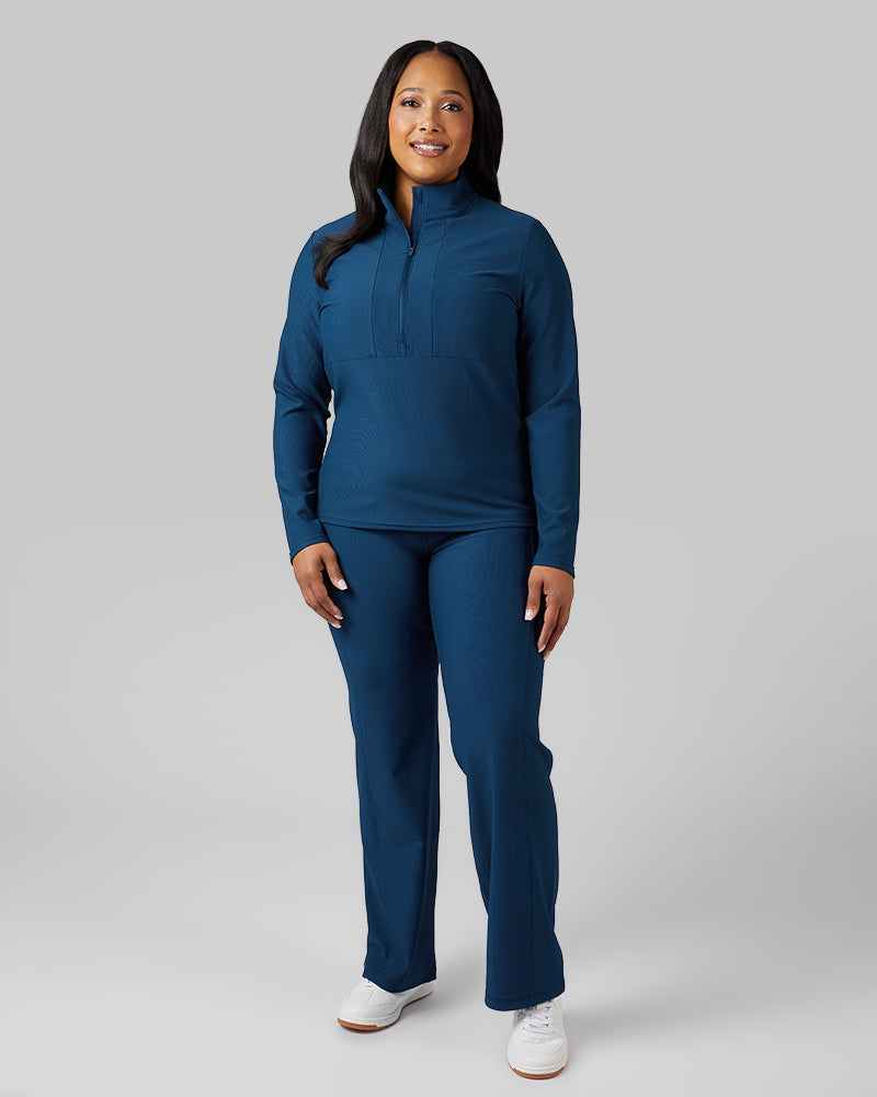 Women's Active Rib 1/2 Zip Top