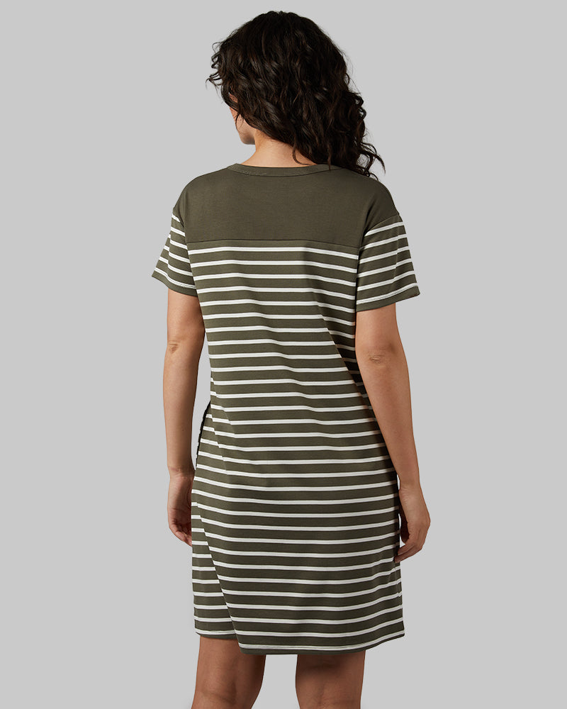 slim fit dress slacks Cote Cap Sleeve Pocket Mini Dress main image 1