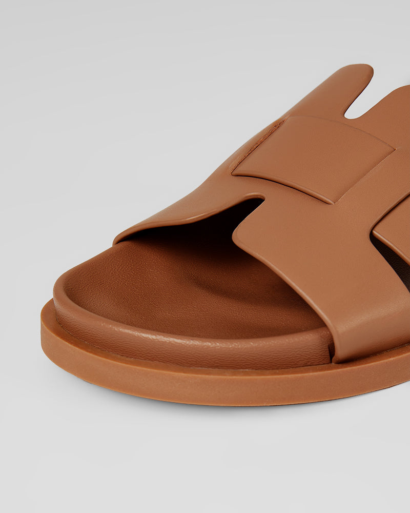 ? H-INSPIRED SANDALS - size 37.5 HERMES Sandals Size 37.5 / US 7 multicolor Oran H Logo  main image 3