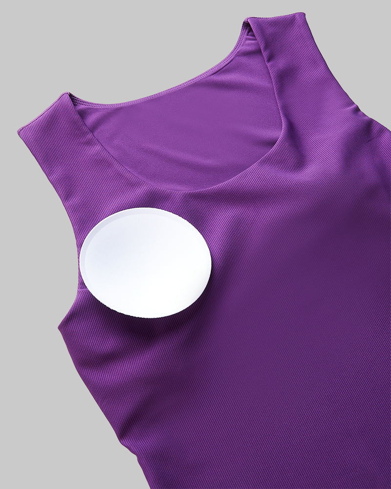 WOMEN'S ACTIVE RIB BRA TANK