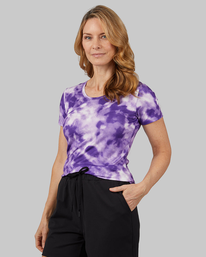 32 Degrees Tillandsia Purple Tie Dye _ Women
