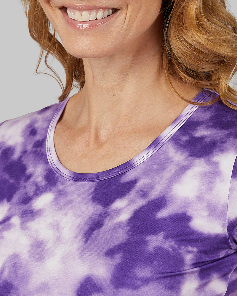 32 Degrees Tillandsia Purple Tie Dye _ Women