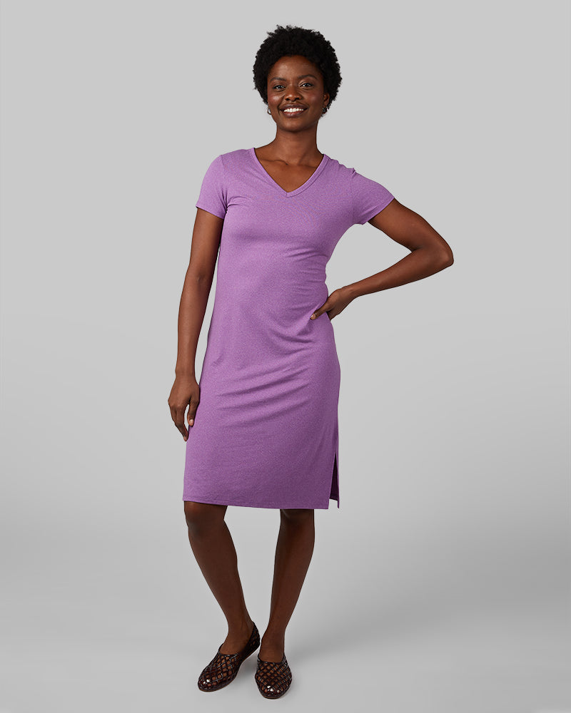 knee length dresses for ladies Hatley Crew Neck Tee Dress main image 1