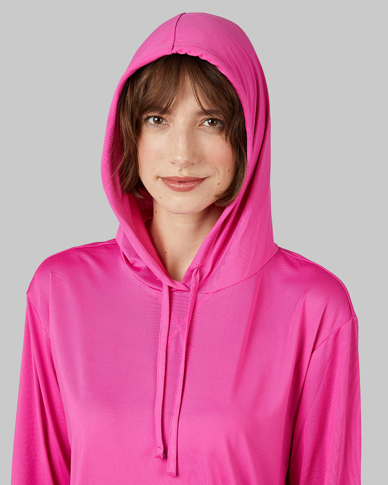 Hoodie Free 2B By Free Country - Taille XL, Manches Longues, Rose/beet, Neuf Avec étiquettes