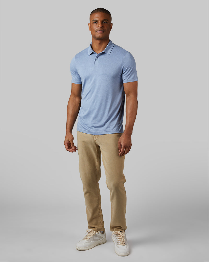 トップス i SHII Clubman Polo Men's Lightweight Merino Polo Shirt – Alps & Meters