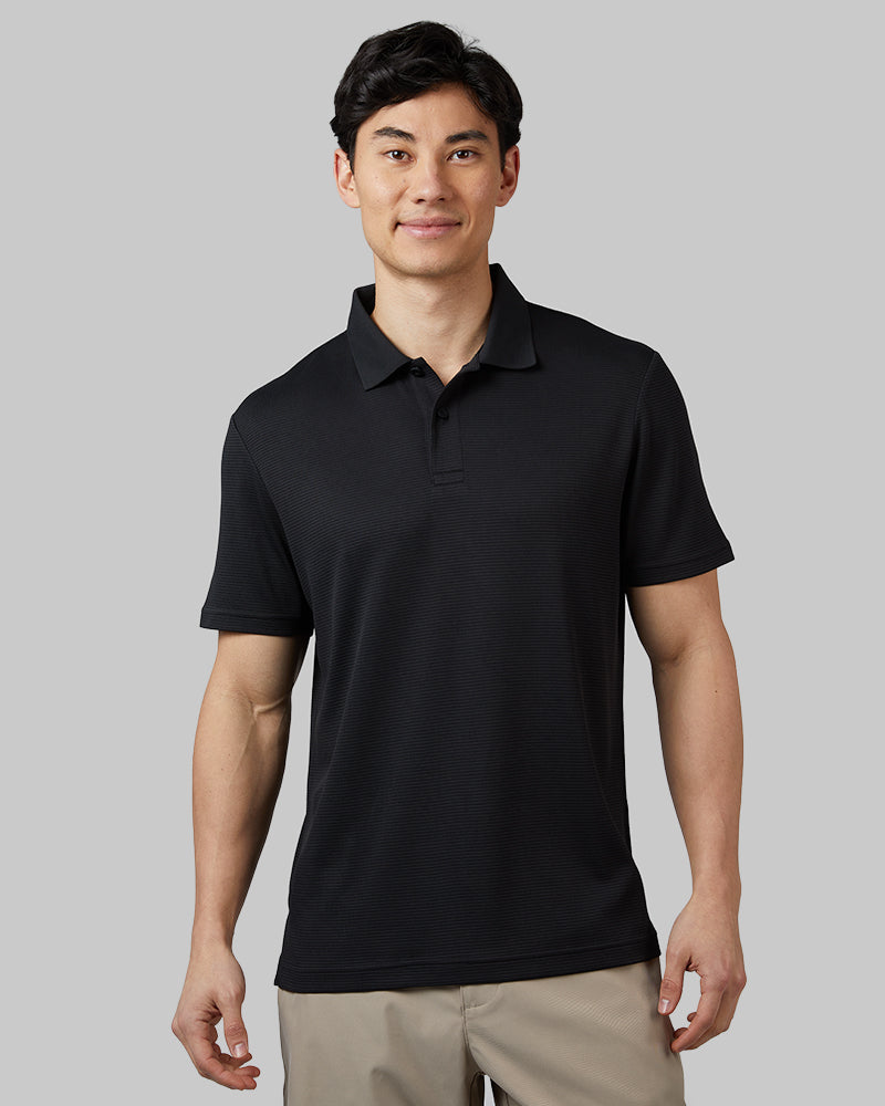 V12 GOLF VARIOUS POLO シャツ ブラック Mサイズ Men's Golf Polo
