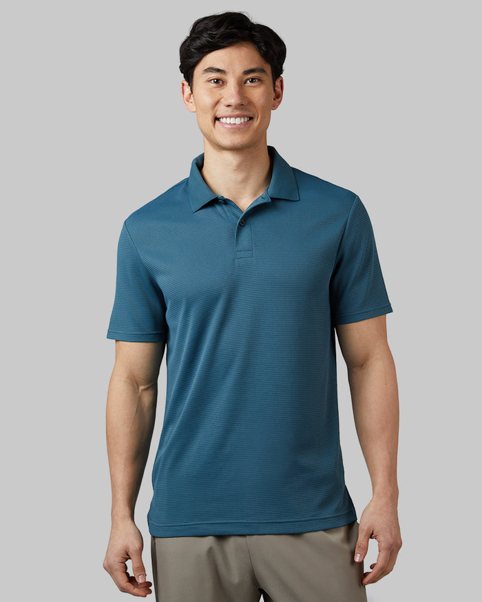 32 Degrees Stargazer _ Men's Golf Polo {model: Warwick is 6'1", wearing size M}{bottom}{right} {bottom}{right}