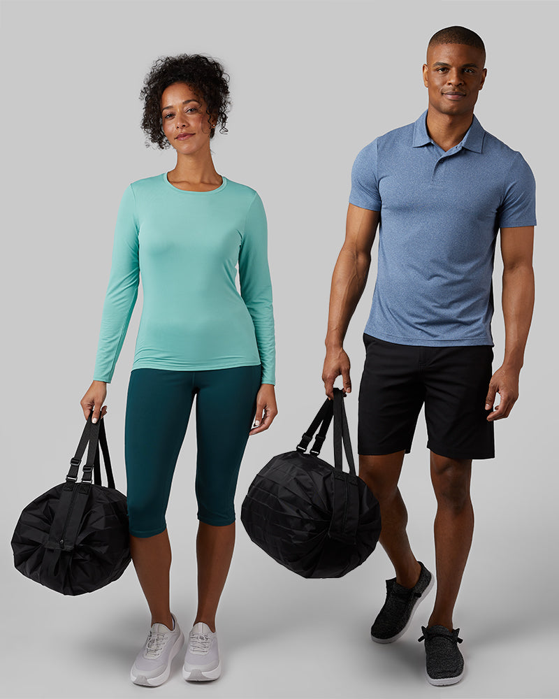 32 Degrees Foldable Duffel Bag - Packable Lightweight Water Resistant Travel Bag 30L