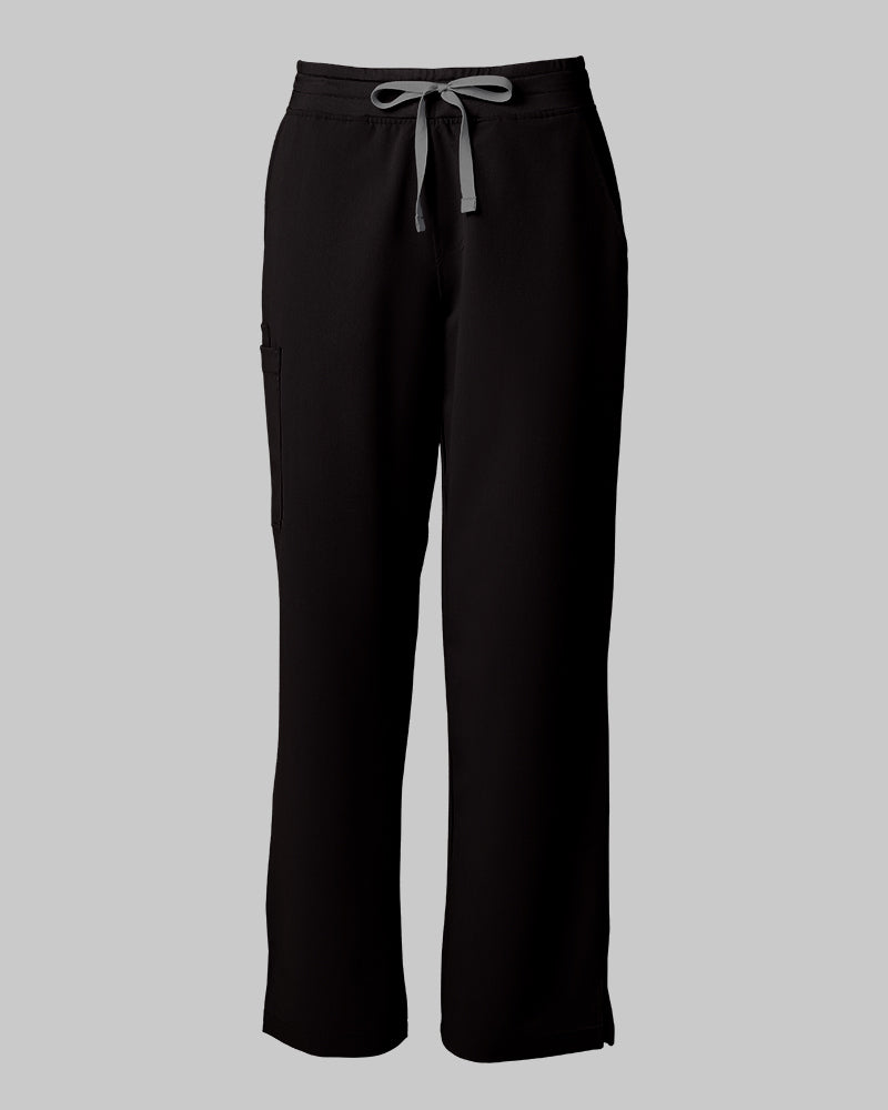 32 Degrees Black _ Womens Cargo scrub Pants {bottom}{right}