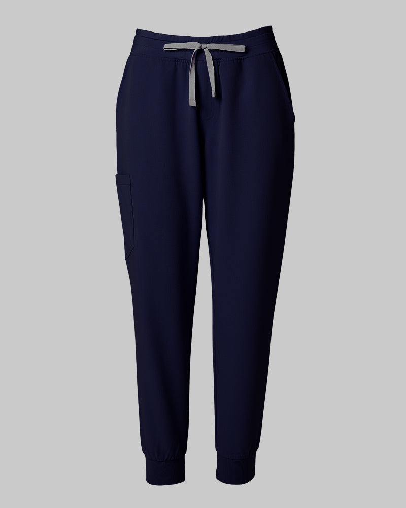 32 Degrees Navy _ Womens Cargo scrub Jogger {bottom}{right}