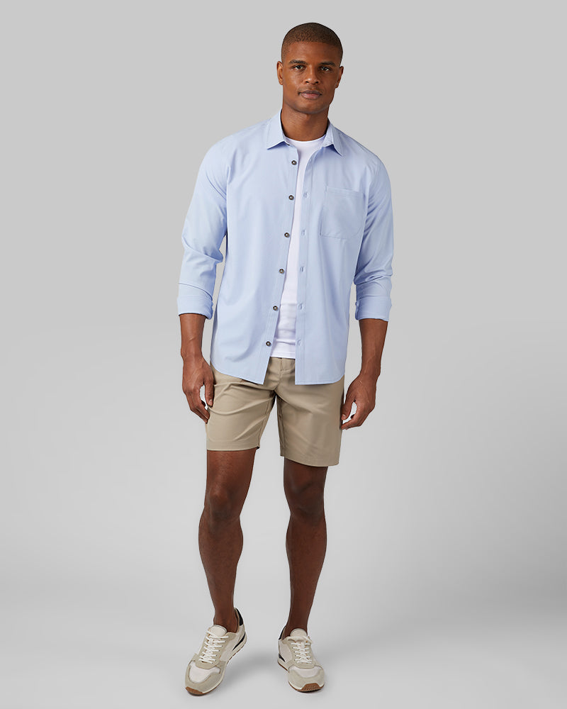 men's dress shorts Can You Wear a Shirt With Shorts? Guide For Modern Men personal body size PULI Mens 5-Inch Performance Shorts,