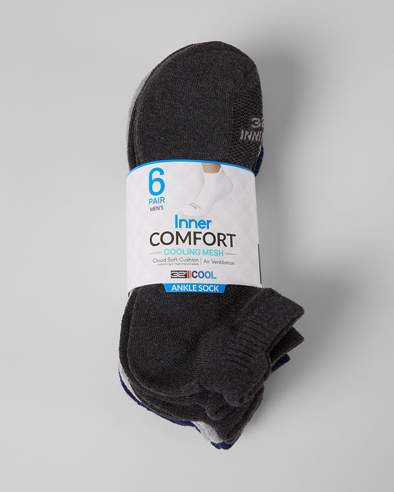 Everyday Plus Ankle Socks (3 Pairs). SG Everyday Plus Ankle Socks (3 Pairs). SG