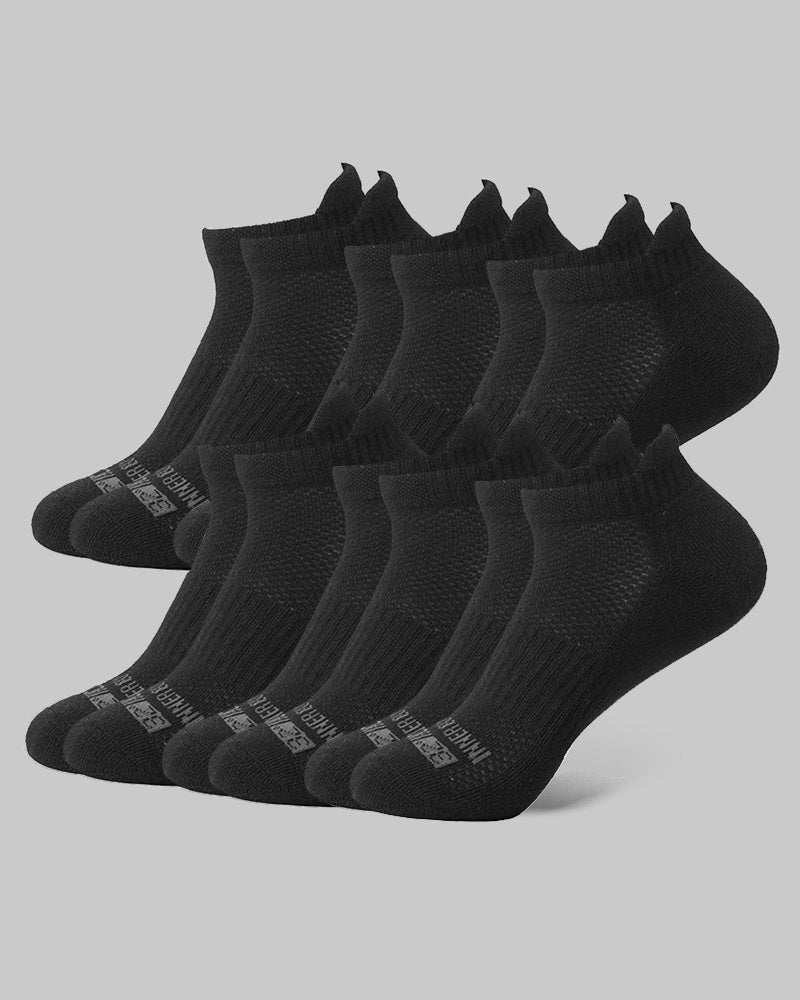WOMEN'S 6-PACK COOL COMFORT ANKLE RUNNING SOCKS