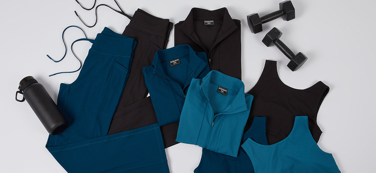WOMEN'S ACTIVE RIB ½ ZIP TOP
