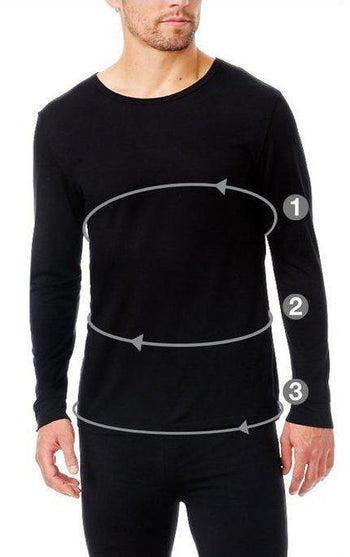 32 DEGREES Heat Men's Long Sleeve Crew Neck Tee : : Clothing,  Shoes & Accessories