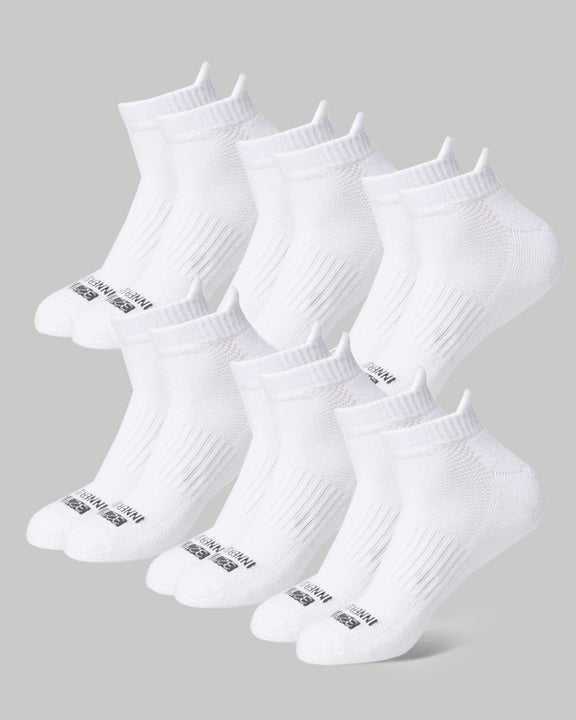 MEN'S 6-PACK COOL COMFORT ANKLE RUNNING SOCKS